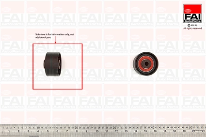 Deflection Pulley/Guide Pulley, timing belt